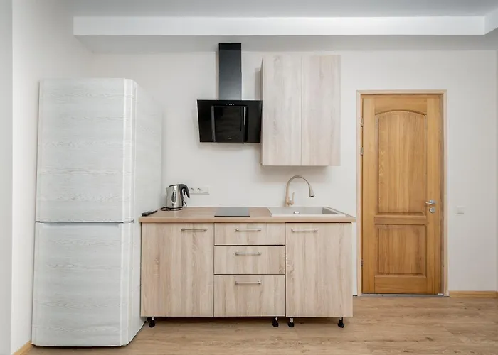 Апартаменты Atostogu Bustas Su Jacuzzi